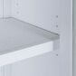 Riva Ridge Norah 4-Door Bookcase in White, , large