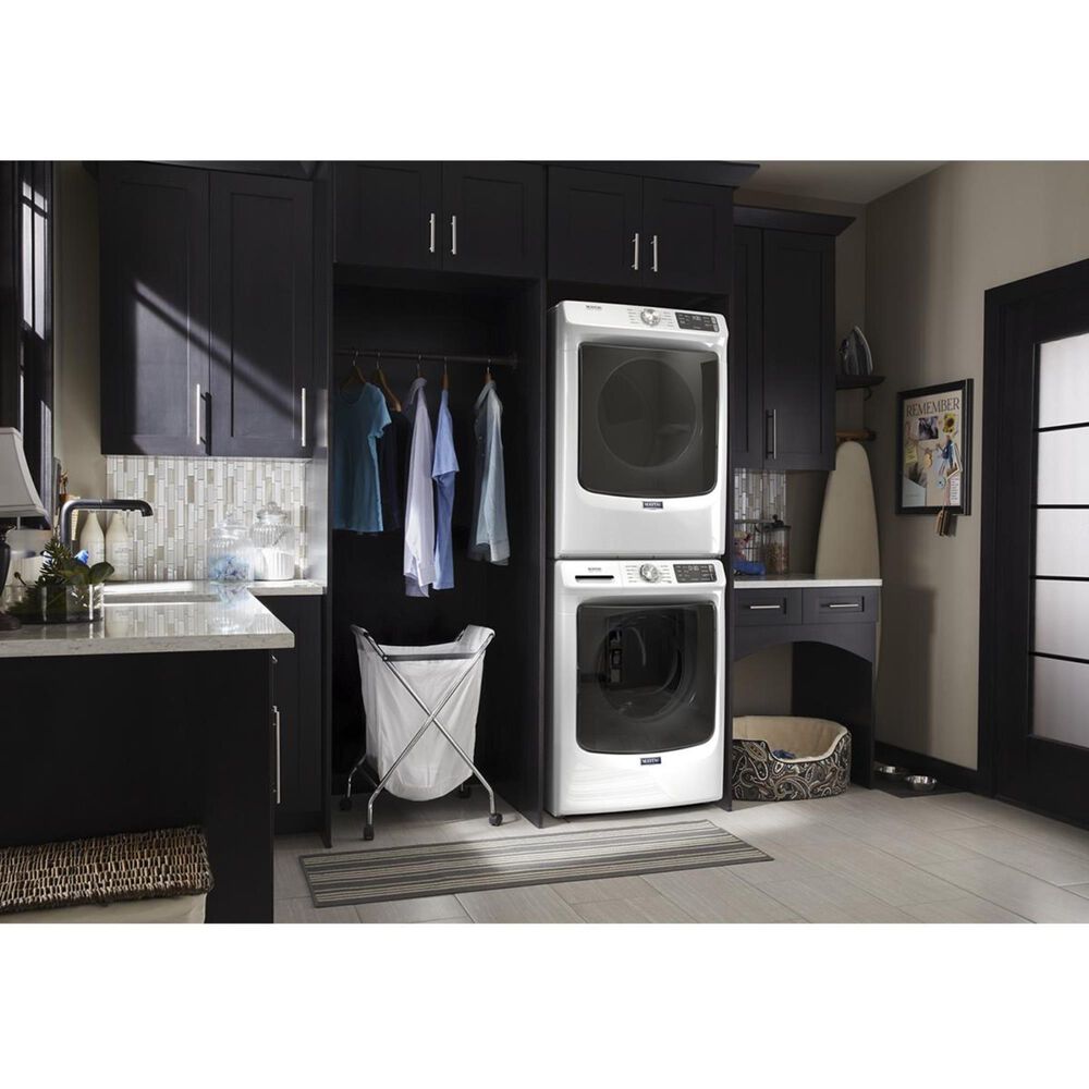 Maytag 27" Electric Dryer in White, , large