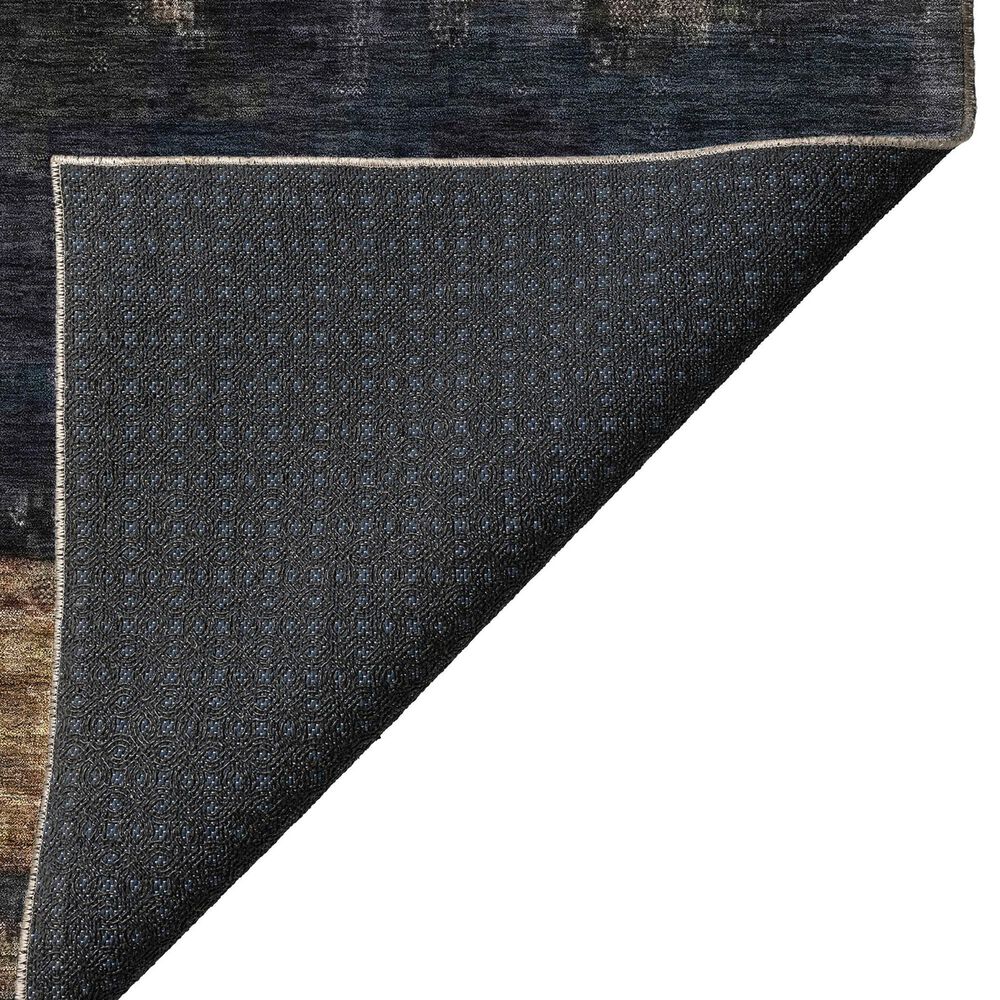 Dalyn Rug Company Nouveau NV17 1&#39;8&quot; x 2&#39;6&quot; Charcoal Indoor/Outdoor Area Rug, , large
