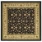 Safavieh Lyndhurst LNH316 8" Square Black and Ivory Area Rug, , large