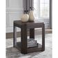 Ashley Carlibrie End Table in Warm Brown, , large