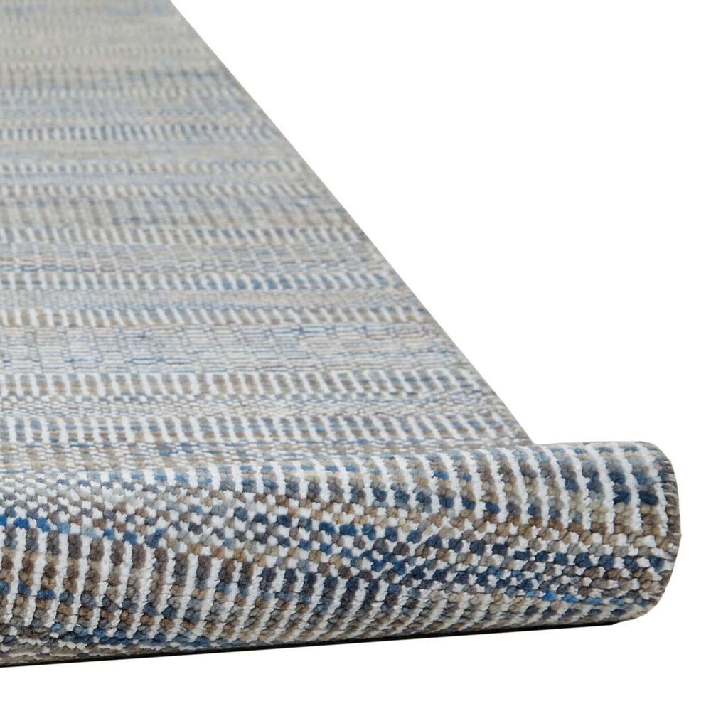 Feizy Janson 5&#39;6&quot; x 8&#39;6&quot; Blue Area Rug, , large
