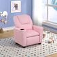 HOMLUX Marisa Kids Recliner Chair with Cupholder in Pink, , large