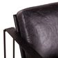 Home Trends & Design Grosvenor Arm Chair with Ebony Black Cushion in Matte Brown, , large