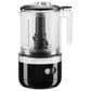 KitchenAid Cordless 5 Cup Food Chopper in Onyx Black, , large