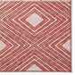 Dalyn Rug Company Sedona Geometric 2"3" x 7"6" Paprika Indoor/Outdoor Area Performance Rug, , large