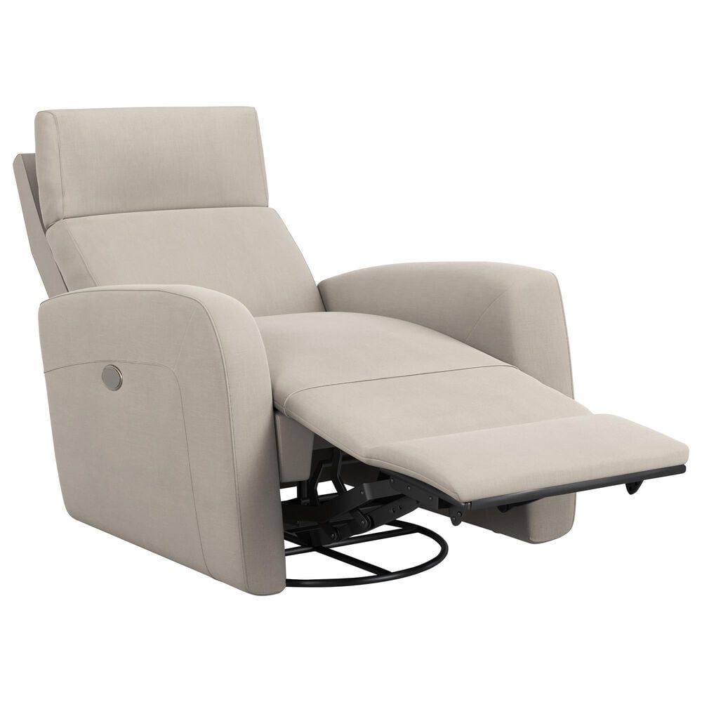 Eastern Shore Jordan Triple Power Swivel Glider Recliner in Camel Tan, , large