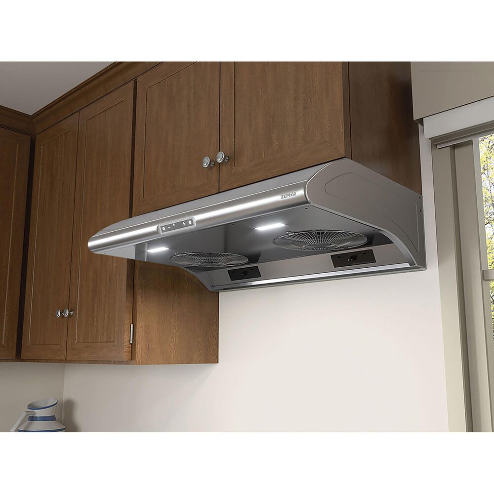 Zephyr Typhoon 48&quot; Under Cabinet Range Hood in Stainless Steel, , large