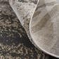 Feizy Vancouver 5" x 8" Charcoal and Beige Area Rug, , large