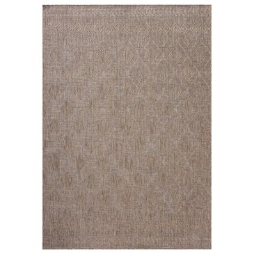 Amber Lewis x Loloi Topanga 9"2" x 12" Natural and Mist Indoor/Outdoor Area Rug, , large