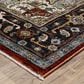Oriental Weavers Eliana ELI11 Red and Blue 9"10" x 12"10" Area Rug, , large