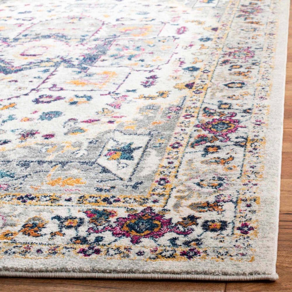 Safavieh Evoke EVK275A 3&#39; x 5&#39; Ivory and Grey Area Rug, , large