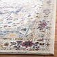 Safavieh Evoke EVK275A 3" x 5" Ivory and Grey Area Rug, , large