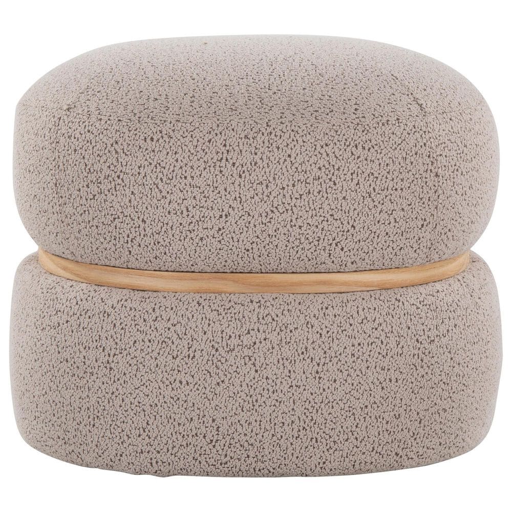 Lumisource Cinch Pouf Ottoman in Beige, , large