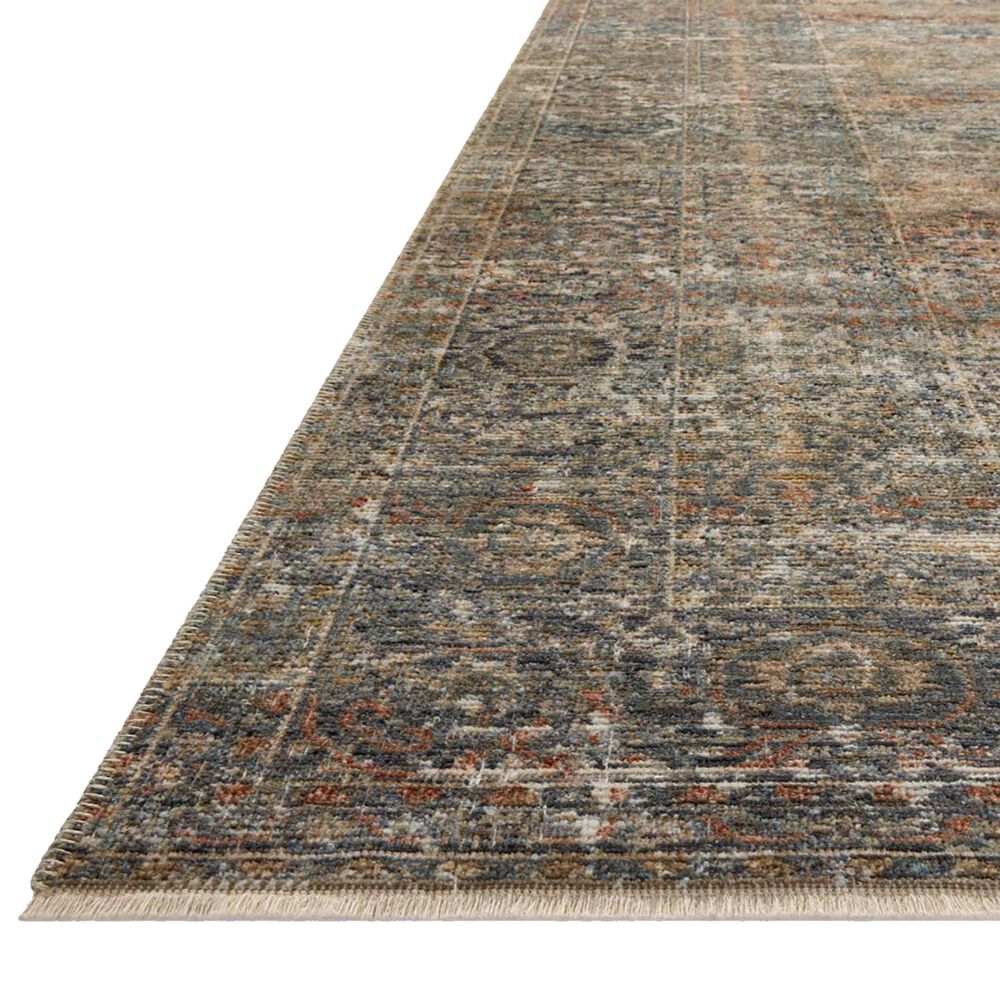 Loloi Heritage 4&#39; x 8&#39; Midnight and Multicolor Area Rug, , large