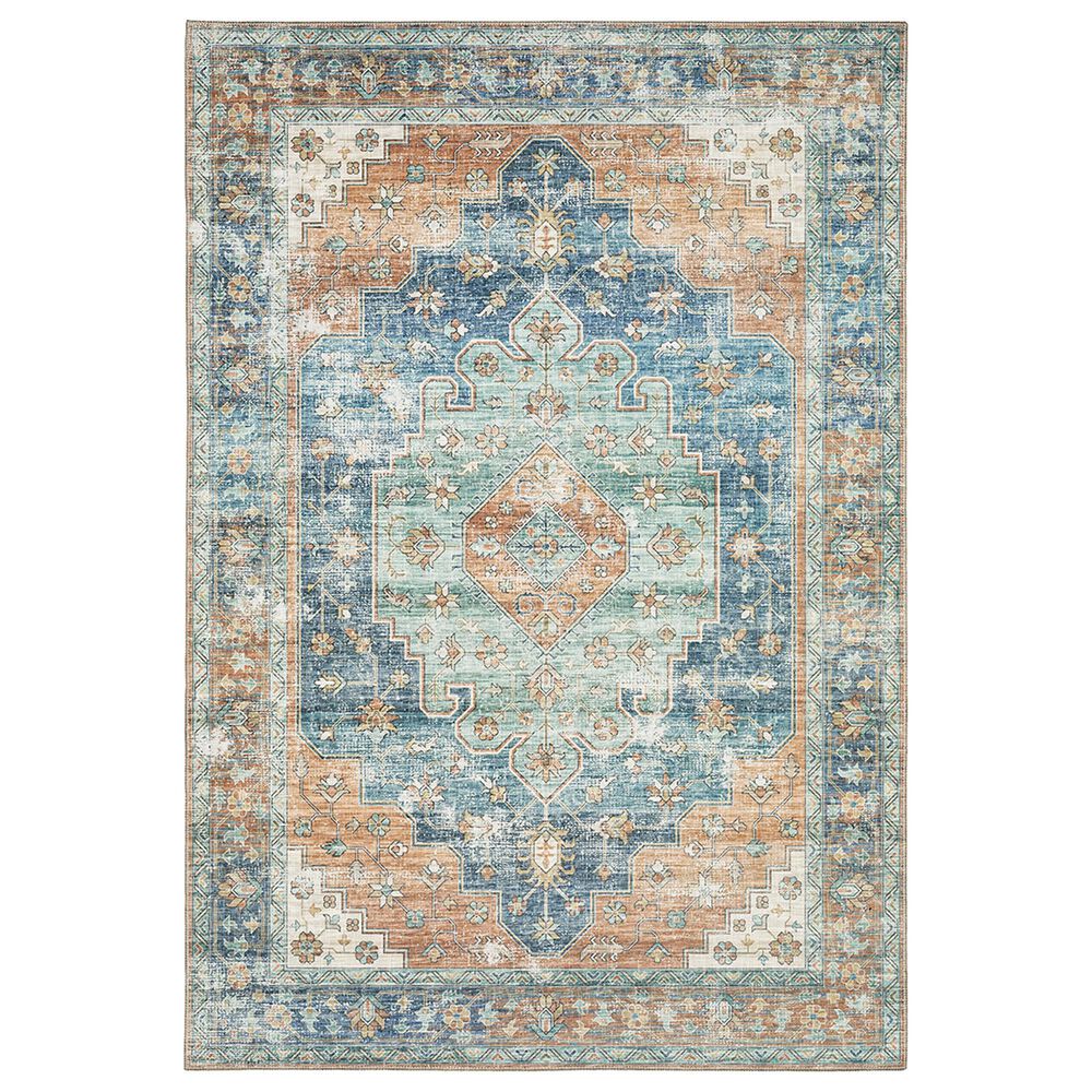 Oriental Weavers Myers Park MYP03 5" x 7" Rust Area Rug, , large
