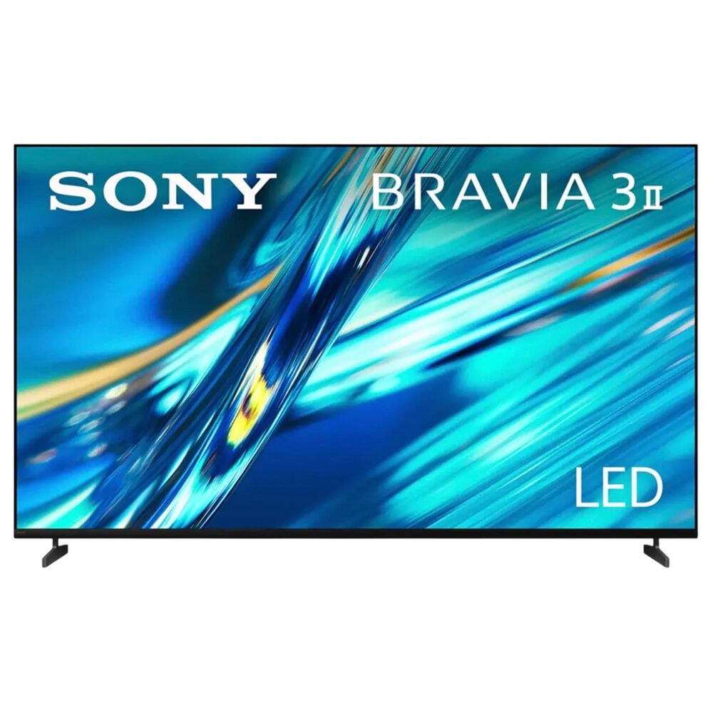 Sony 85" Class Bravia 3 II LED 4K HDR - Smart Google TV with 3.1 Channel Theater Bar and Wireless Subwoofer in Black, , large