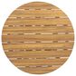 Hearth and Haven 3-Piece Outdoor Bistro Set with Round Table in Teak, , large