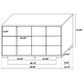 Pacific Landing Dresser and Mirror in White, , large