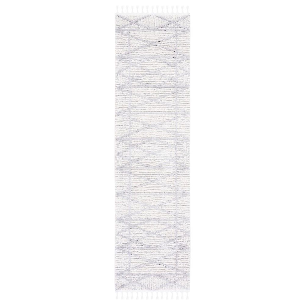 Safavieh Marrakesh MRK540 2"2" x 6" Beige and Grey Runner, , large