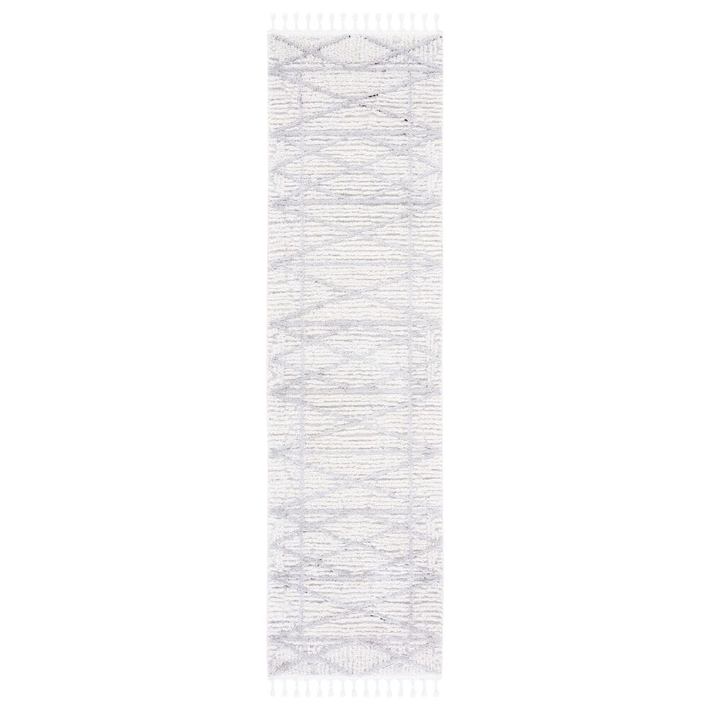 Safavieh Marrakesh MRK540 2"2" x 6" Beige and Grey Runner, , large
