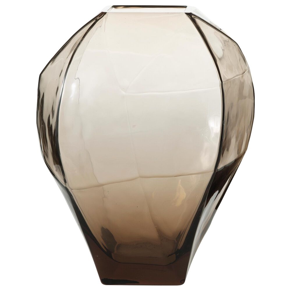 Ashley Ewart 10" Vase in Light Brown, , large