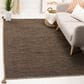 Safavieh Montauk 5" x 8" Brown and Black Area Rug, , large