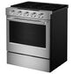 KitchenAid 30" Smart Slide-in Gas Range in PrintShield Stainless Steel, , large