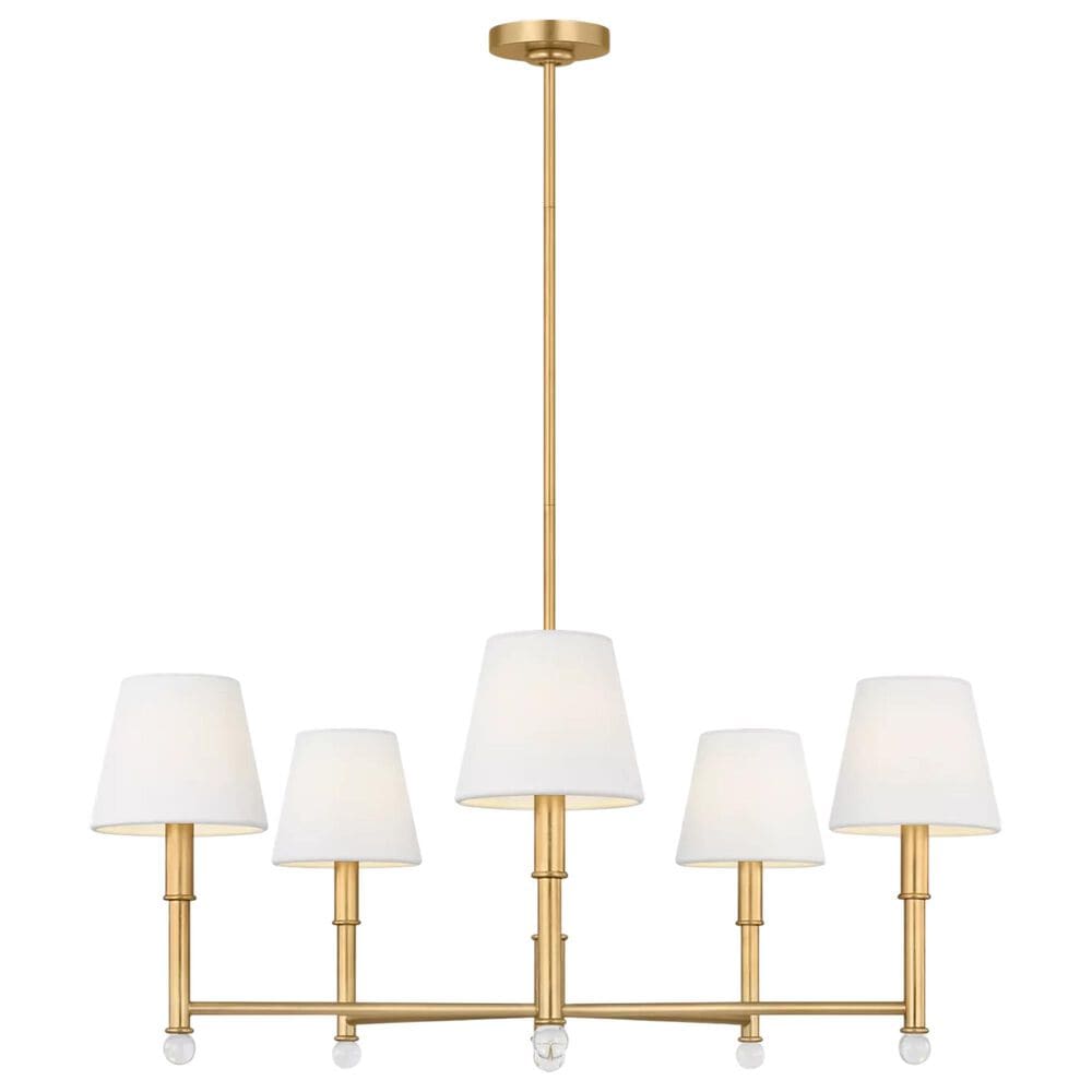 Visual Comfort Studio Greard 5-Light Chandelier in Gild, , large