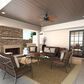 Hunter Original 52" Outdoor Ceiling Fan with Brown Blades in Matte Black, , large
