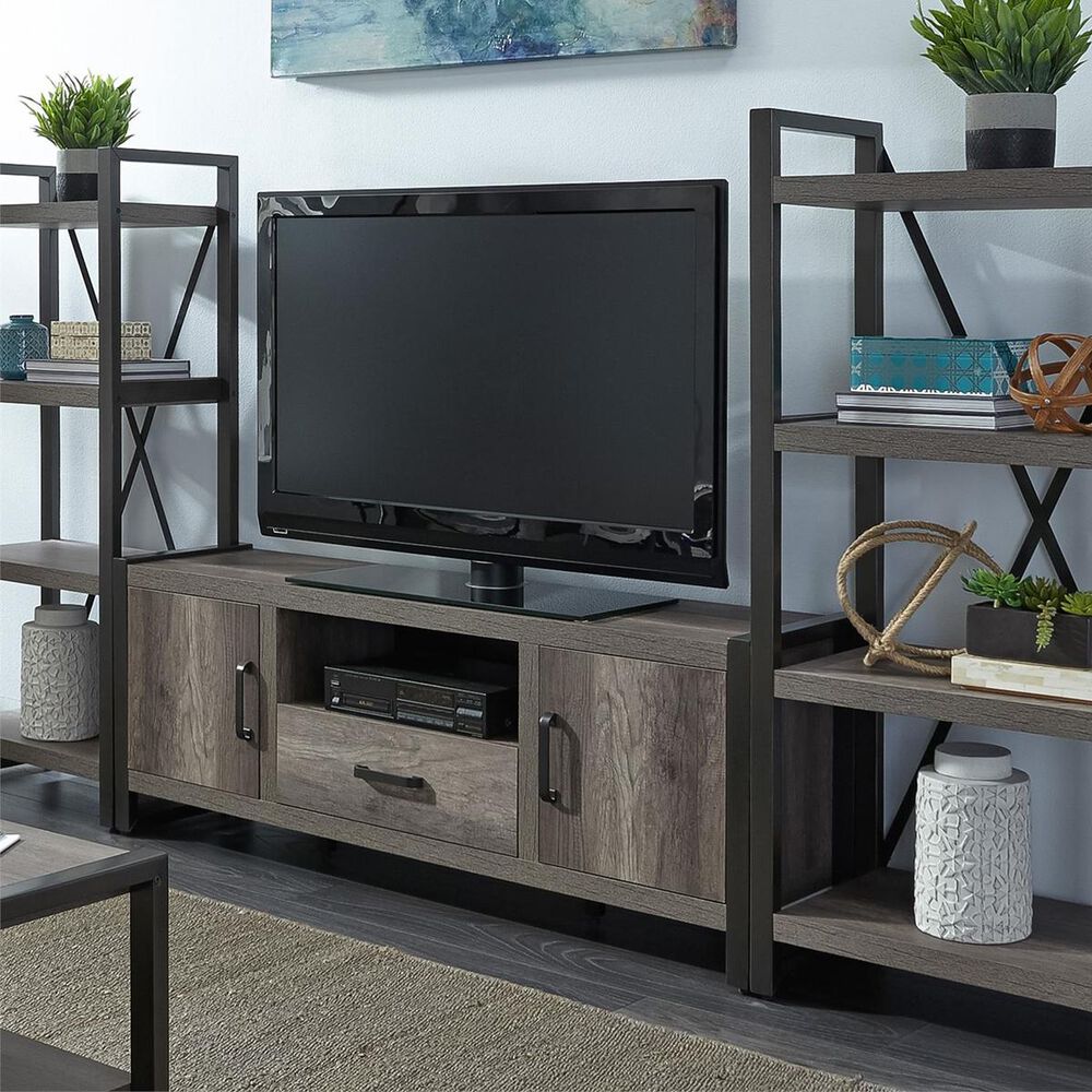 Belle Furnishings Tanners Creek Entertainment Center with 2 Piers, , large