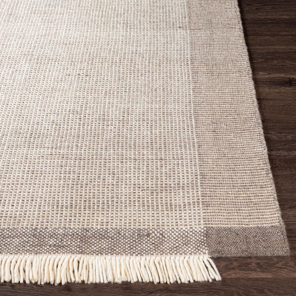 Surya Reliance RLI-2301 5&#39; x 7&#39;6&quot; Brown and Ivory Area Rug, , large