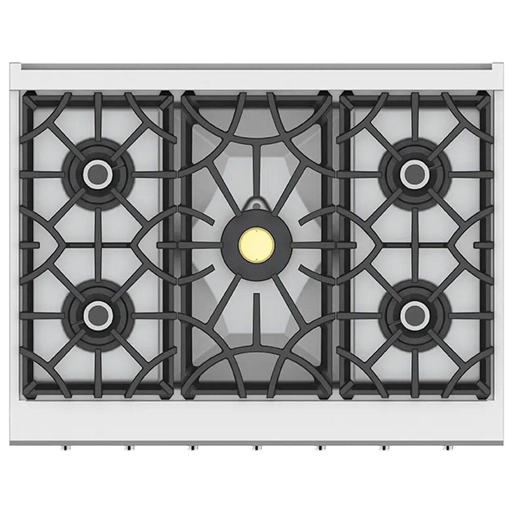 Hestan 36" 5-Burner All Gas Range in Stainless Steel, , large