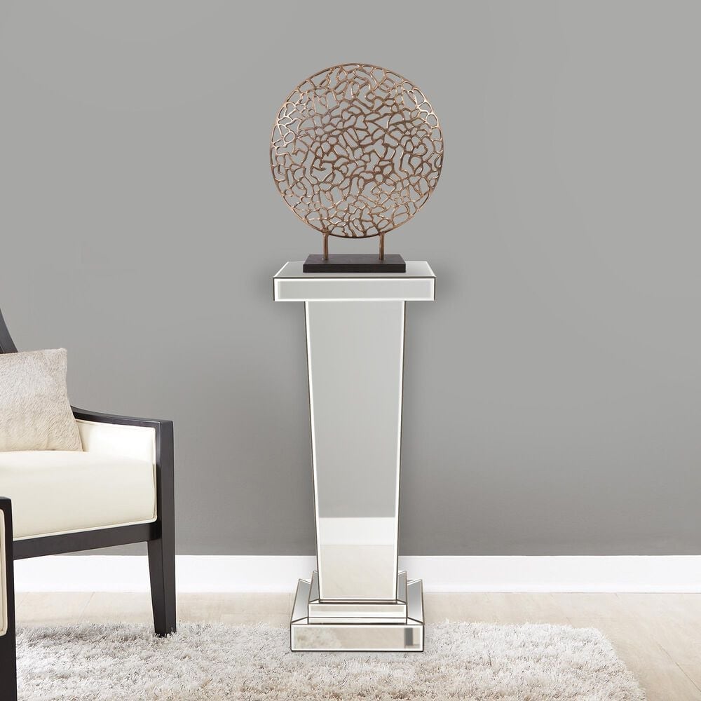 Howard Elliott Mirrored Pedestal, , large