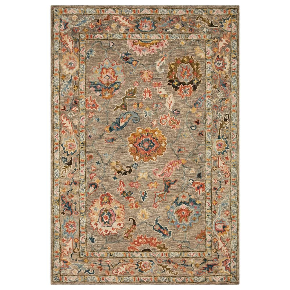 Loloi Padma Traditional 2"6" x 7"6" Grey and Multicolor Runner, , large