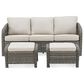 Sunwell Garden 3-Piece  Patio Conversational Set in Beige, , large
