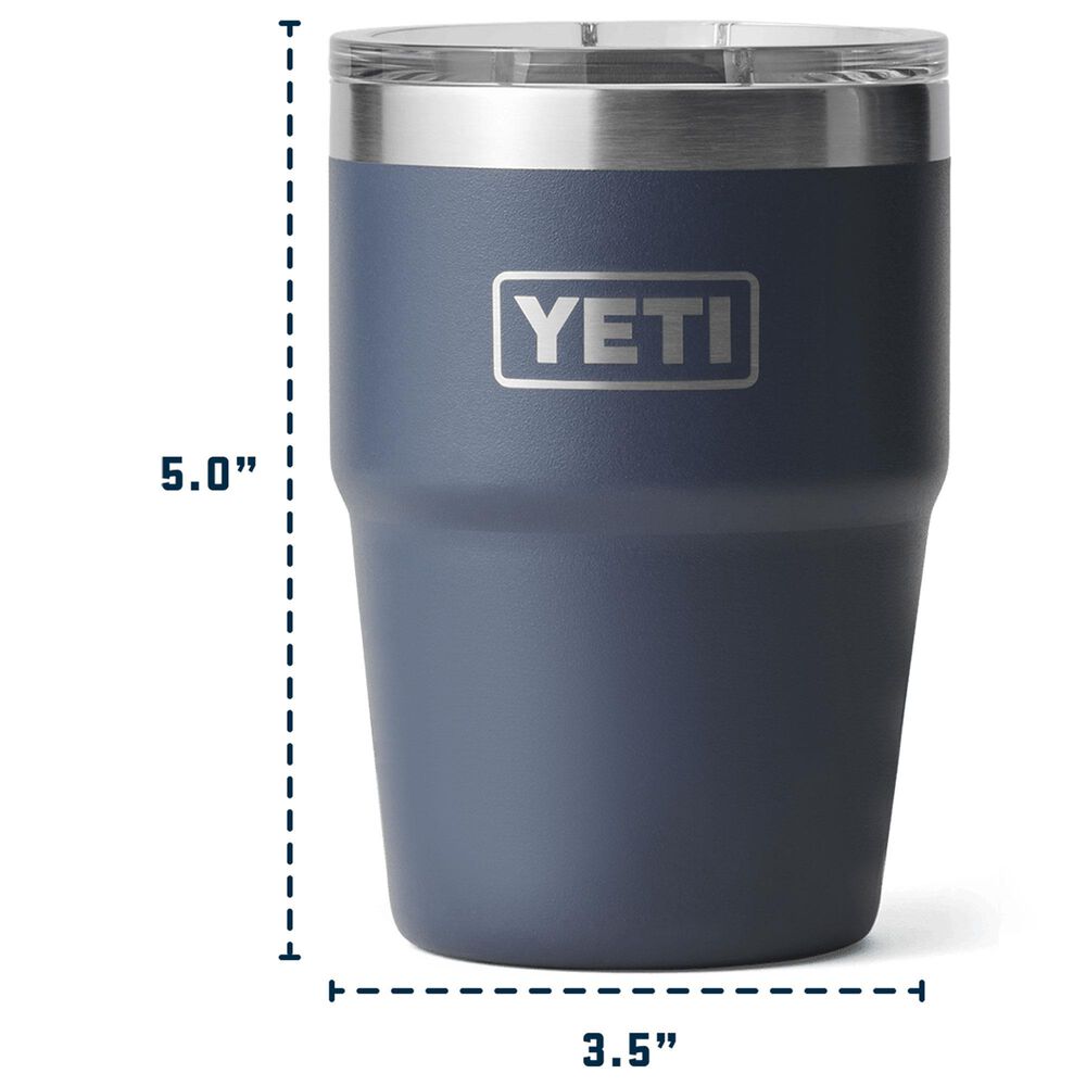 YETI Rambler 16 Oz Stackable Cup with MagSlider Lid in Sea Stone, , large