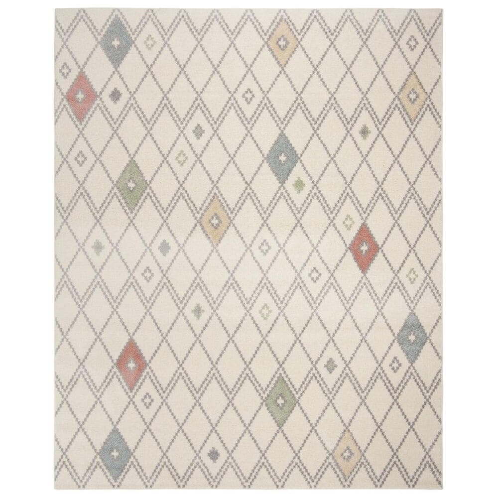 Safavieh Adirondack ADR132C 8" x 10" Ivory Area Rug, , large