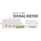 RCA Ultra Thin Multi-Directional Amplified Indoor Antenna with Signal Meter, , large