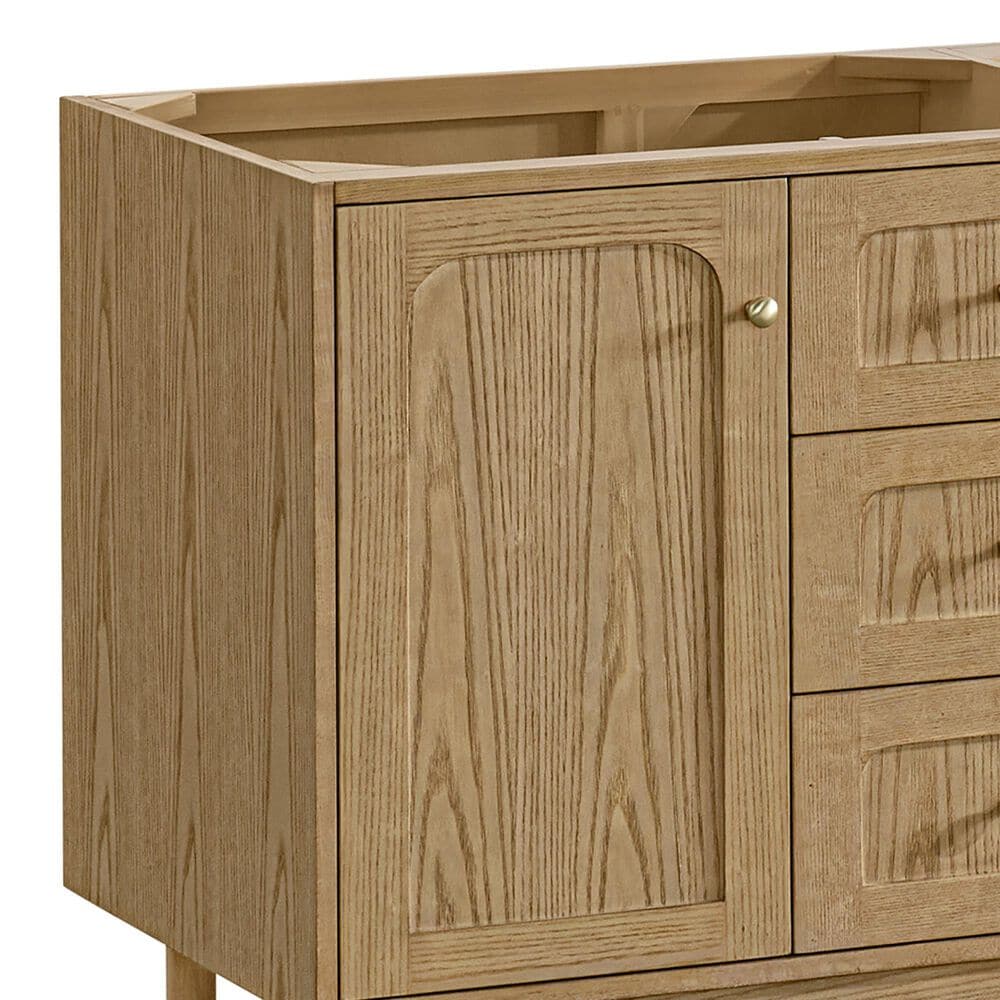 James Martin Vanities Laurent 60&quot; Double Bathroom Vanity Cabinet in Light Natural Oak, , large