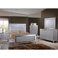 New Heritage Design Valentino Dresser and Mirror in Silver, , large
