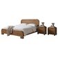 Urban Home Kione Queen Platform Bed with 2 Nightstands in Brown, , large