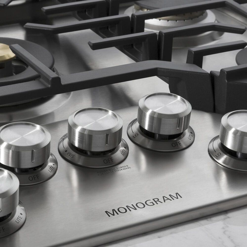 Monogram 30&quot; Gas Sealed Burner Cooktop in Stainless Steel, , large