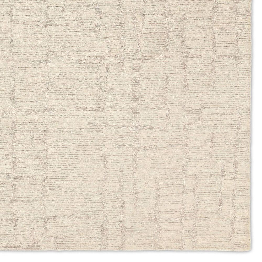 Jaipur Labyrinth Herculean 9&#39; x 12&#39; Feather Gray and Oyster Gray Area Rug, , large