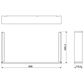 SMEG 36" Professional Toe Kick for Ranges in Black, , large