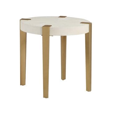 Steve Silver End Table in White, , large