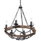 Golden Lighting Madera 6-Light Chandelier in Black, , large