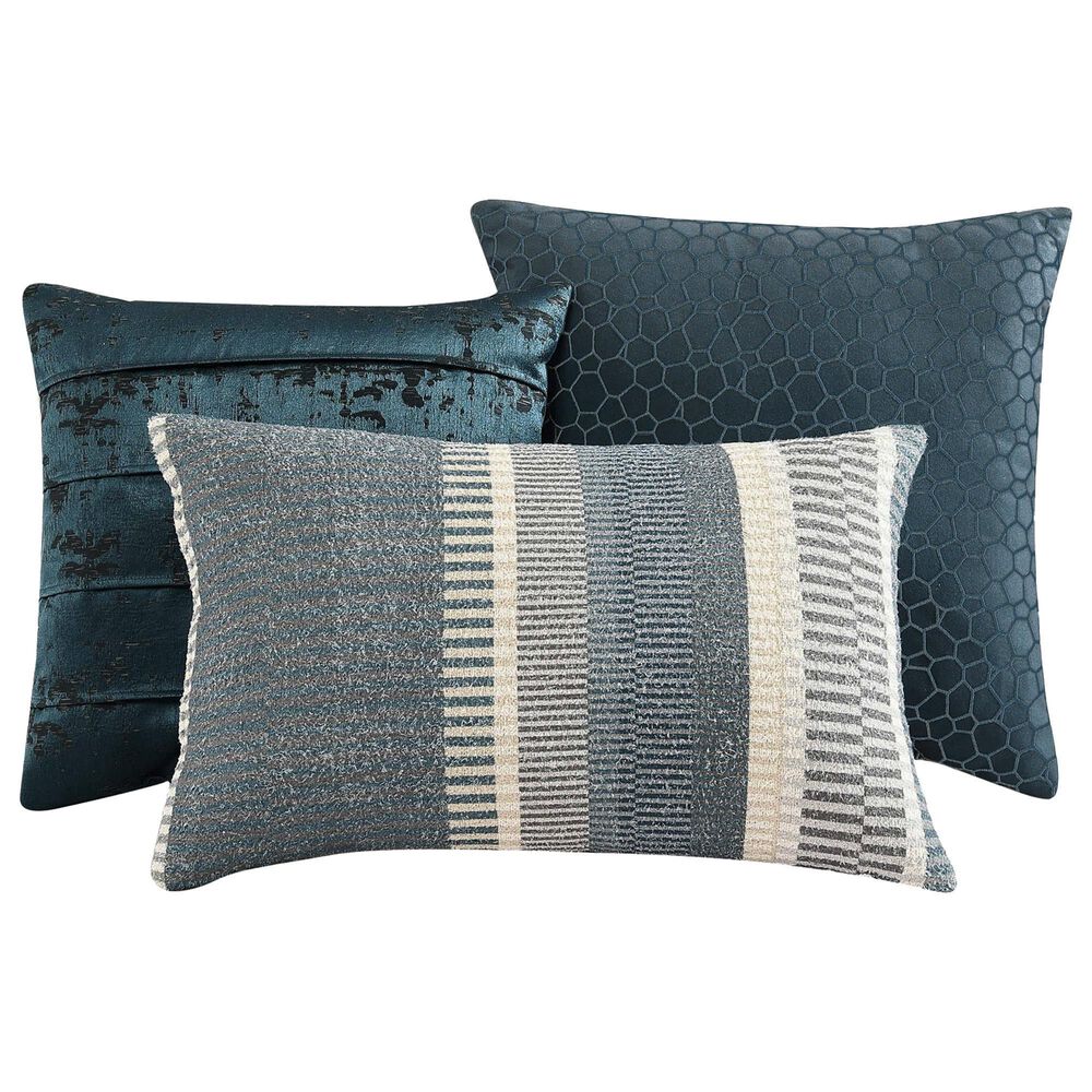 Hallmart Collectibles Dustin 10-Piece King Comforter Set in Blue, , large