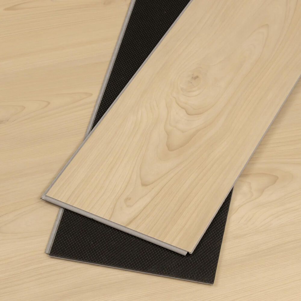 CALI Cali Bamboo Builder&#39;s Choice 7&quot; x 48&quot; Luxury Vinyl Plank in Caspar Cream, , large