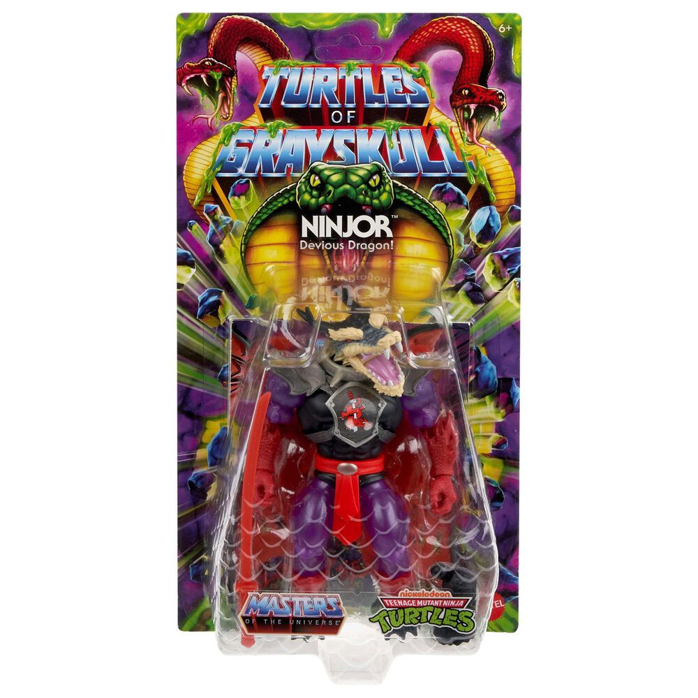 Masters of the Universe Origins Turtles Of Grayskull Action Figure - Ninjor in Multicolor, , large